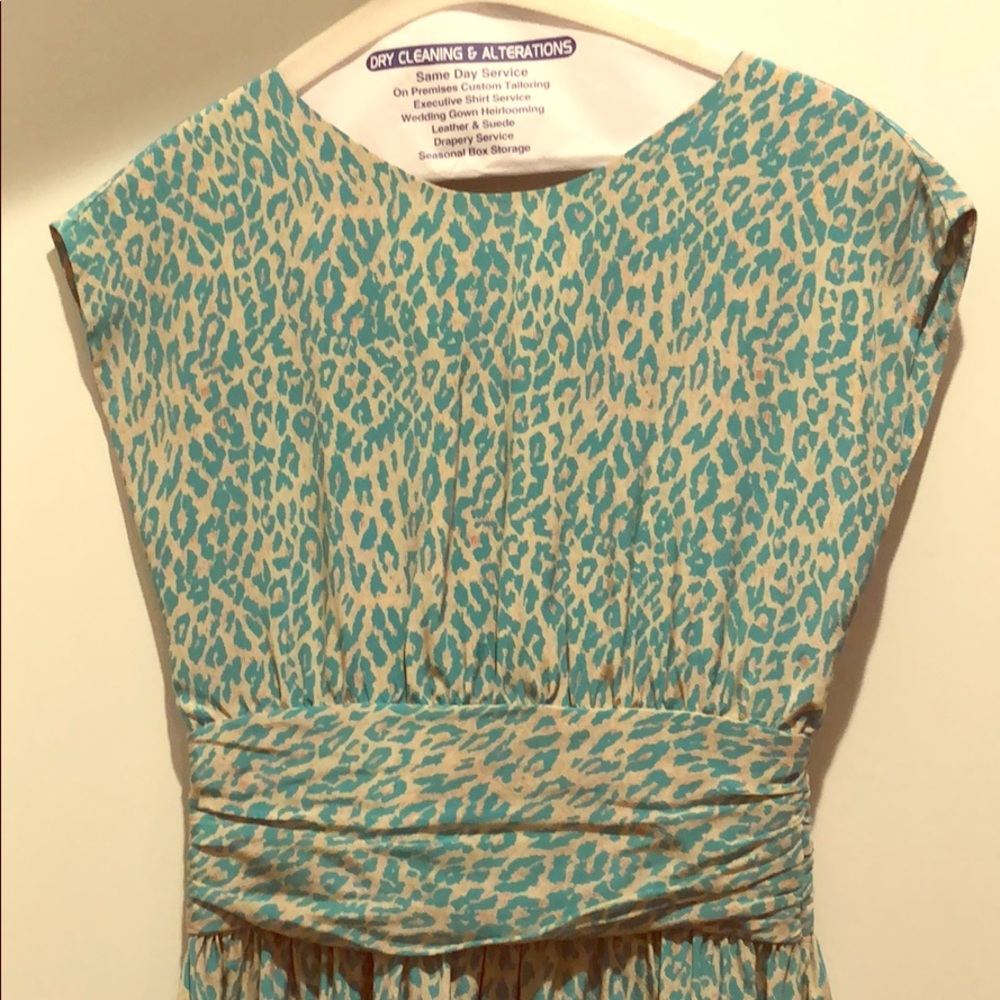 100% Silk Tucker Dress